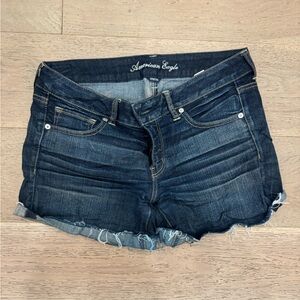 American Eagle Outfitters Dark Blue Jean Shorts